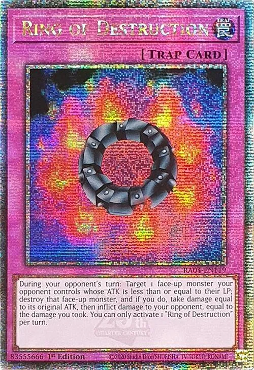 Ring of Destruction - Quarter Century Secret Rare