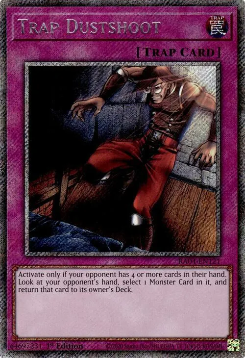 Trap Dustshoot - Platinum Secret Rare