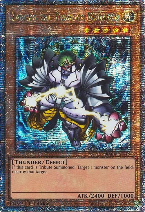 Zaborg the Thunder Monarch - Quarter Century Secret Rare