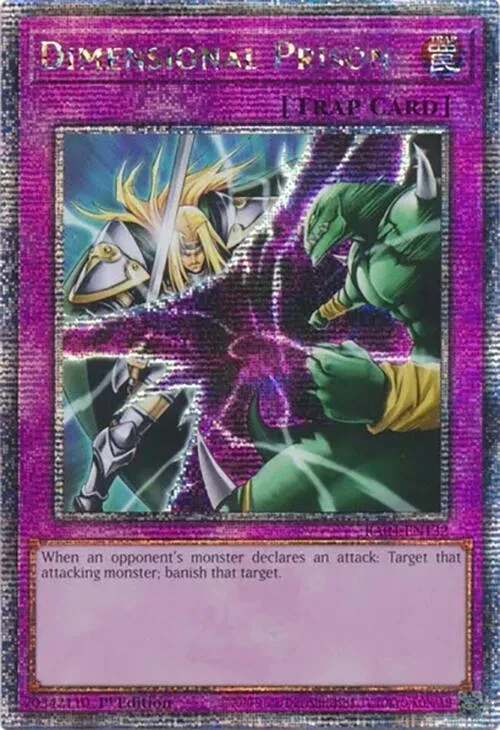 Dimensional Prison - Quarter Century Secret Rare