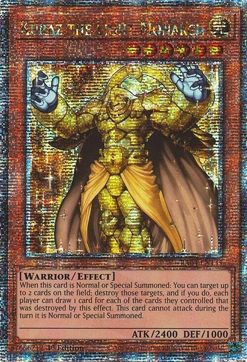 Kuraz the Light Monarch - Quarter Century Secret Rare