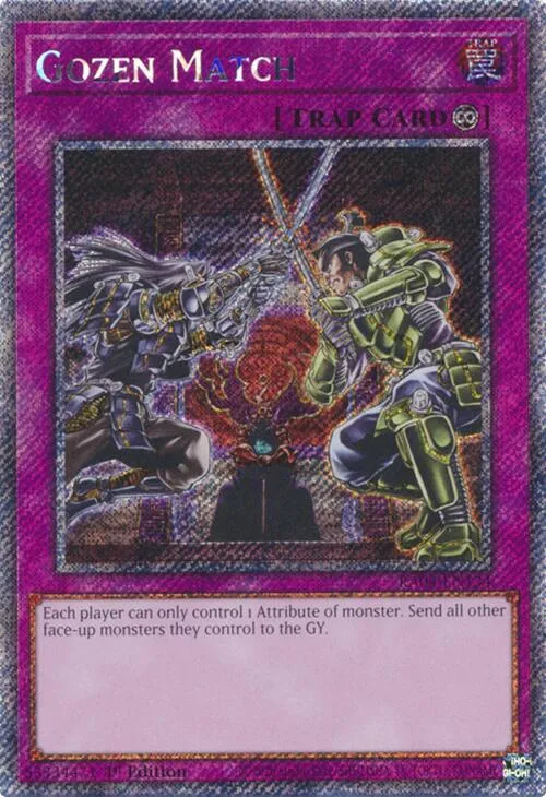 Gozen Match - Platinum Secret Rare
