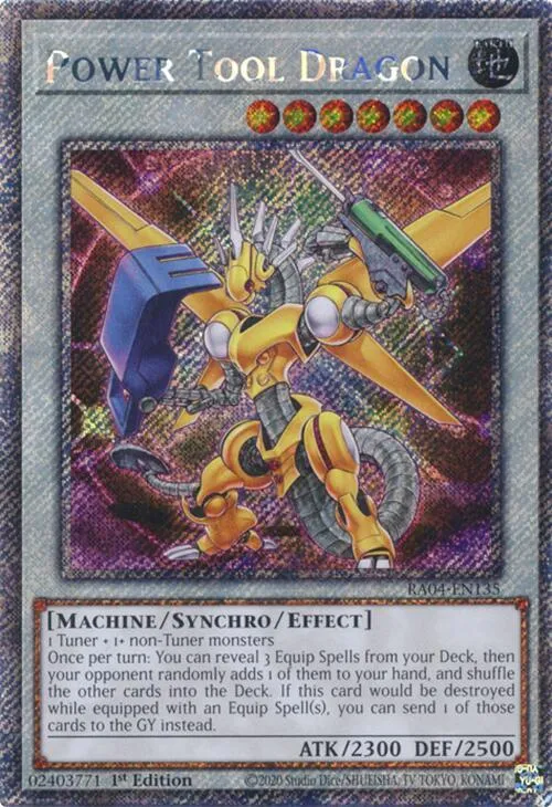 Power Tool Dragon - Platinum Secret Rare