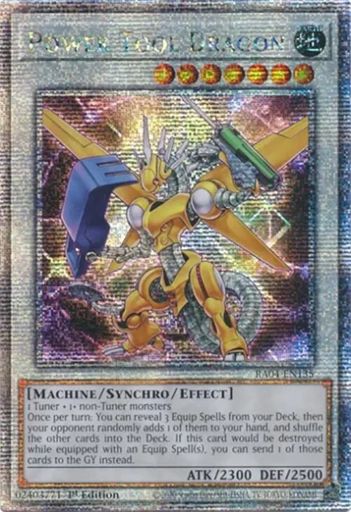 Power Tool Dragon - Quarter Century Secret Rare
