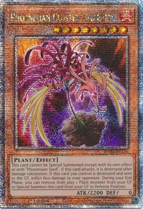 Phoenixian Cluster Amaryllis - Quarter Century Secret Rare