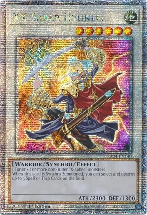 XX-Saber Hyunlei - Quarter Century Secret Rare