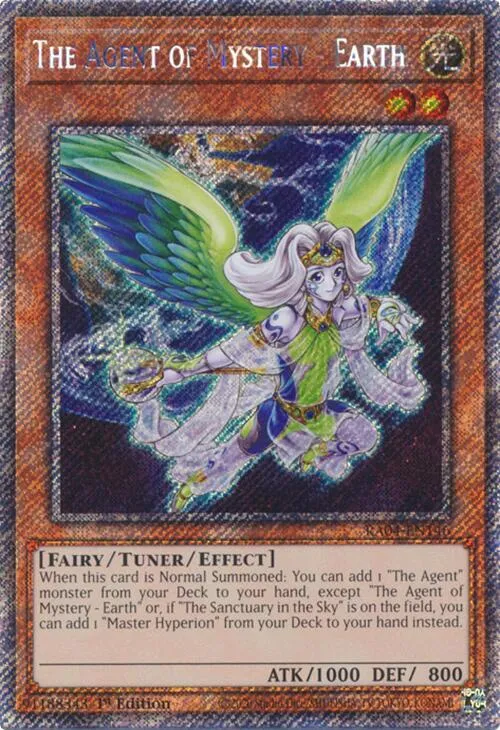 The Agent of Mystery - Earth - Platinum Secret Rare