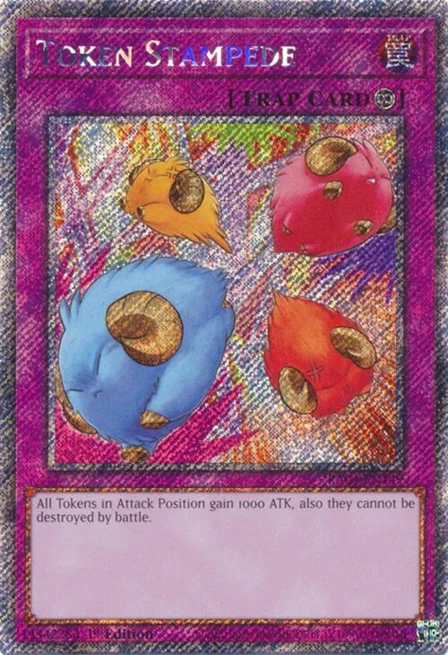 Token Stampede - Platinum Secret Rare