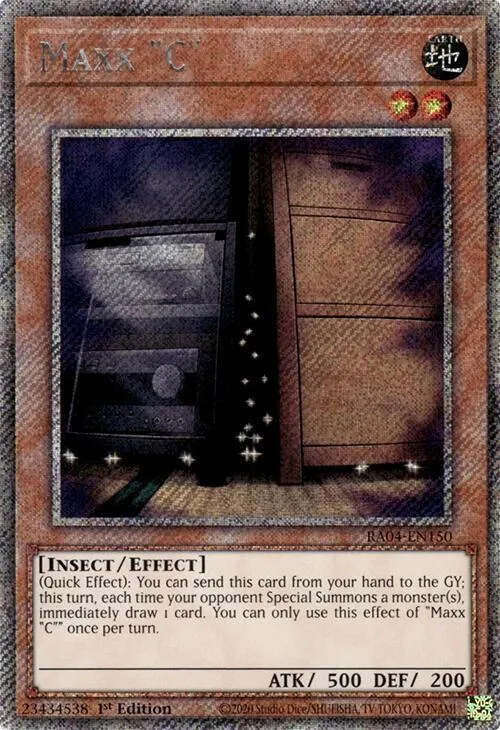 Maxx "C" - Platinum Secret Rare