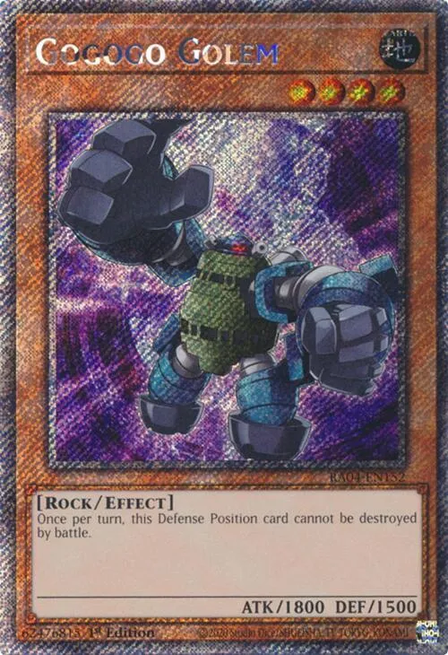 Gogogo Golem - Platinum Secret Rare
