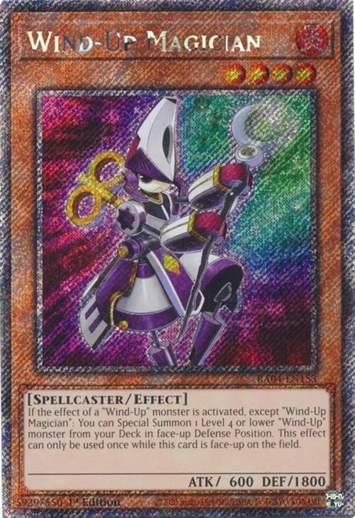 Wind-Up Magician - Platinum Secret Rare