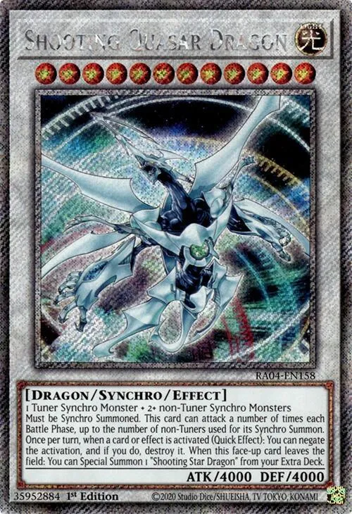 Shooting Quasar Dragon - Platinum Secret Rare