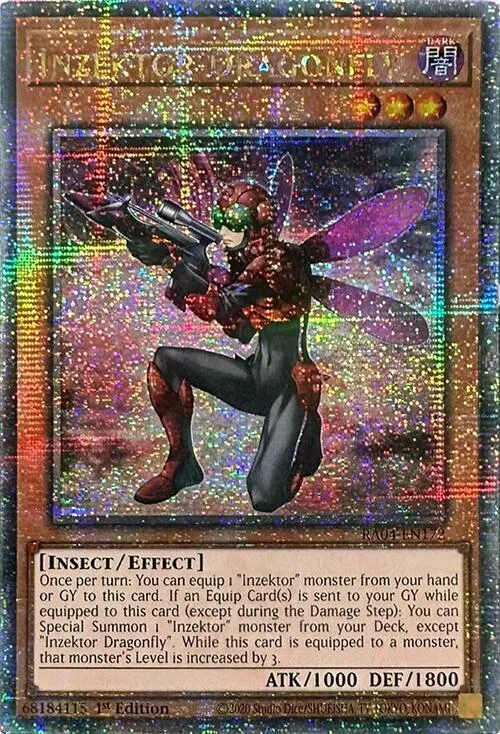 Inzektor Dragonfly - Quarter Century Secret Rare