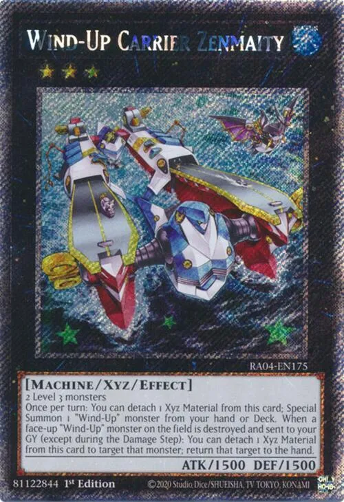 Wind-Up Carrier Zenmaity - Platinum Secret Rare