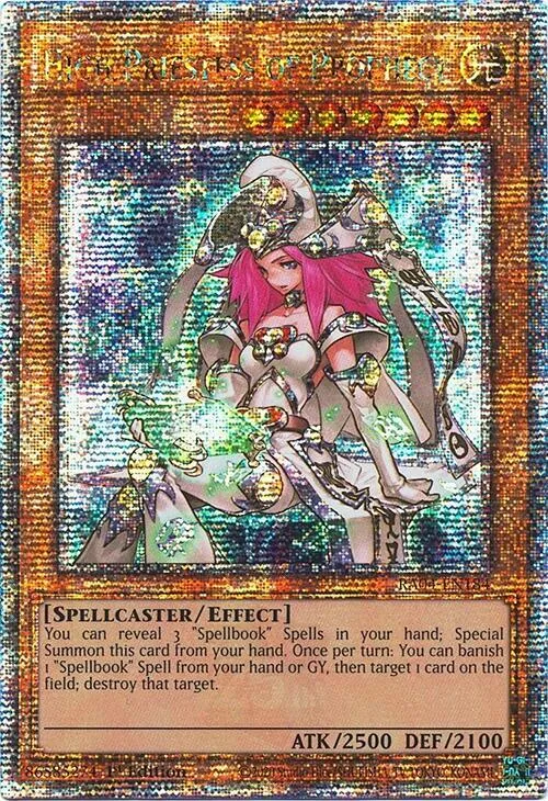 High Priestess of Prophecy - Quarter Century Secret Rare