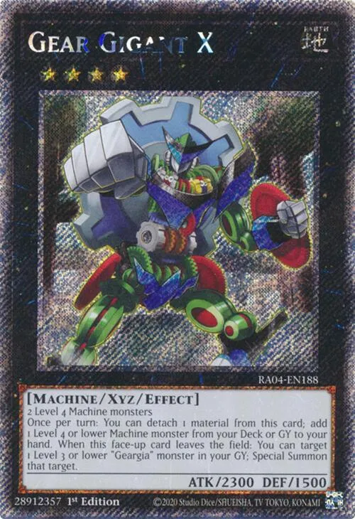 Gear Gigant X - Platinum Secret Rare