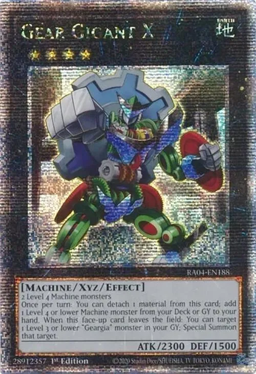 Gear Gigant X - Quarter Century Secret Rare