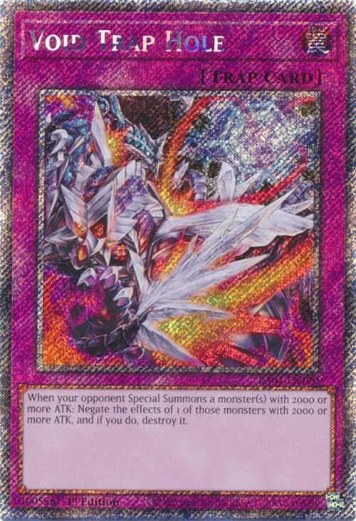 Void Trap Hole - Platinum Secret Rare