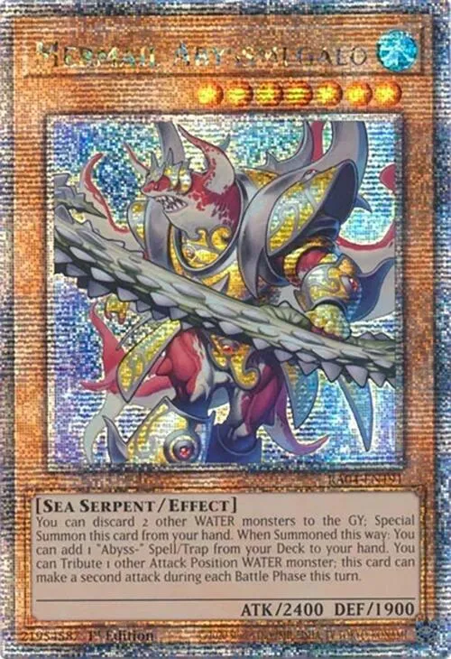 Mermail Abyssmegalo - Quarter Century Secret Rare