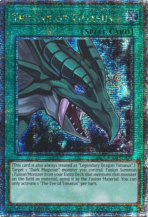 The Eye of Timaeus - Quarter Century Secret Rare