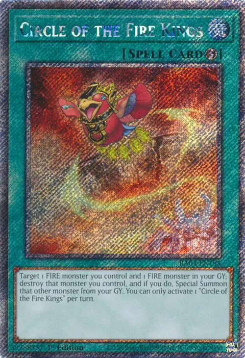 Circle of the Fire Kings - Platinum Secret Rare