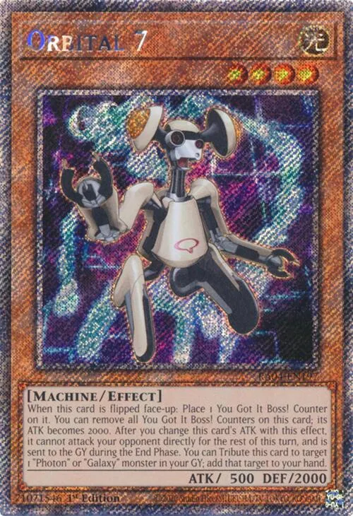 Orbital 7 - Platinum Secret Rare
