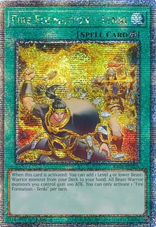 Fire Formation - Tenki - Quarter Century Secret Rare
