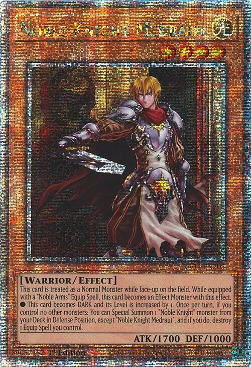 Noble Knight Medraut - Quarter Century Secret Rare