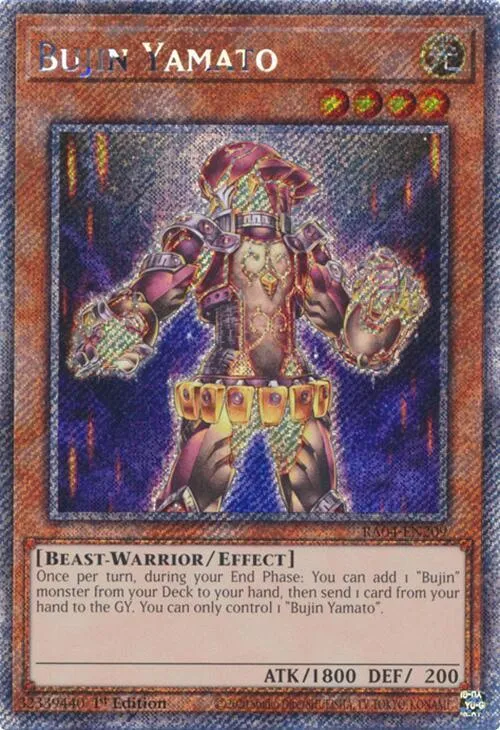 Bujin Yamato - Platinum Secret Rare