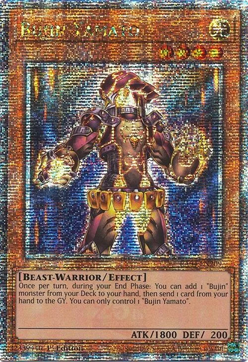 Bujin Yamato - Quarter Century Secret Rare