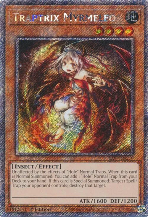 Traptrix Myrmeleo - Platinum Secret Rare