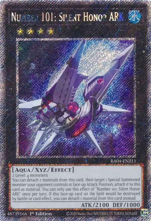 Number 101: Silent Honor ARK - Platinum Secret Rare