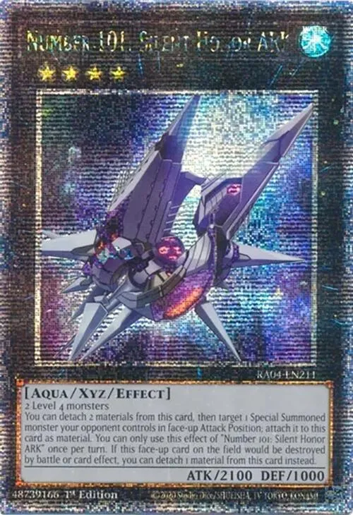Number 101: Silent Honor ARK - Quarter Century Secret Rare