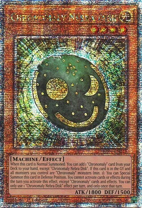 Chronomaly Nebra Disk - Quarter Century Secret Rare