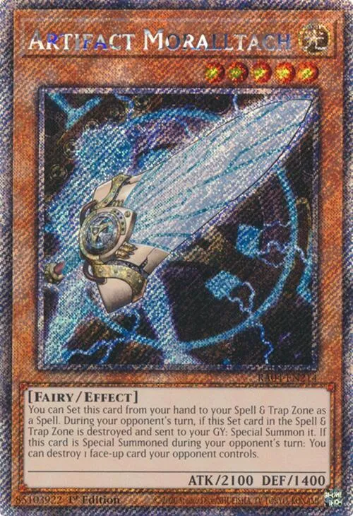 Artifact Moralltach - Platinum Secret Rare