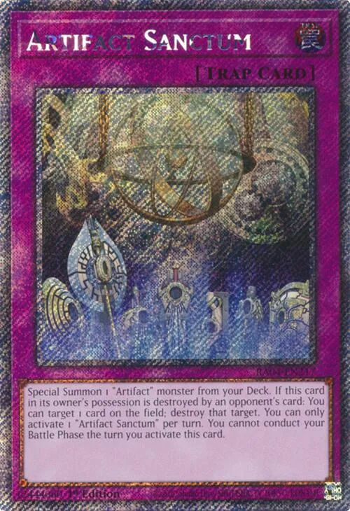 Artifact Sanctum - Platinum Secret Rare