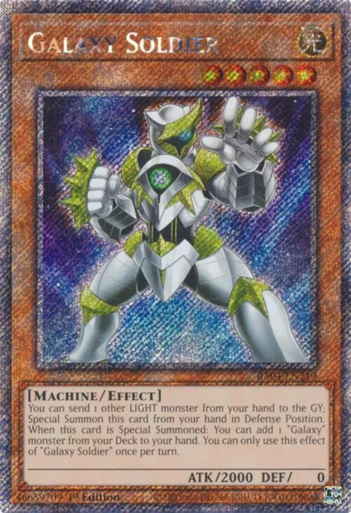 Galaxy Soldier - Platinum Secret Rare