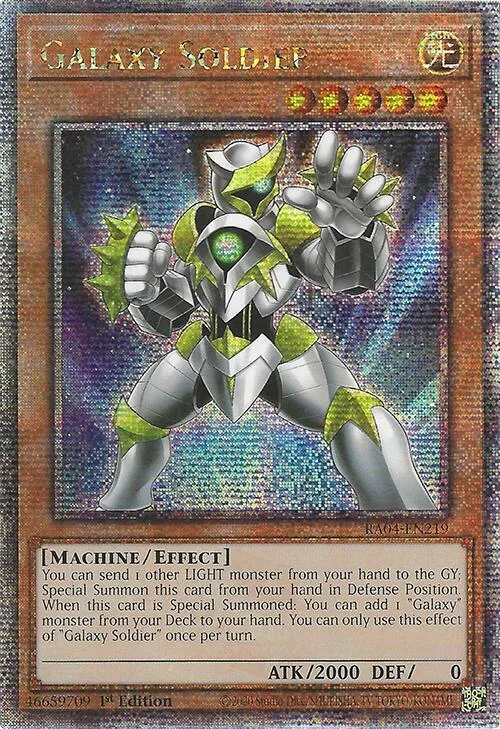 Galaxy Soldier - Quarter Century Secret Rare