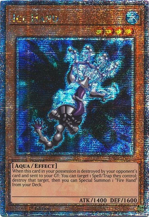 Ice Hand - Quarter Century Secret Rare