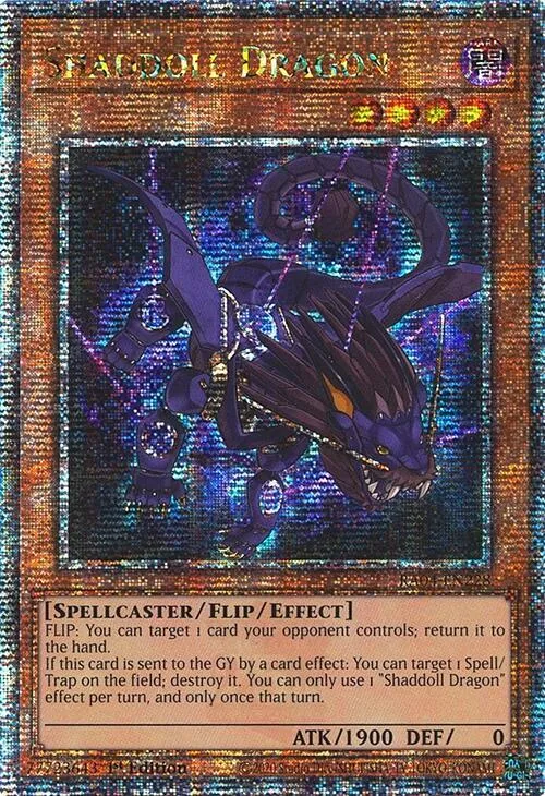 Shaddoll Dragon - Quarter Century Secret Rare