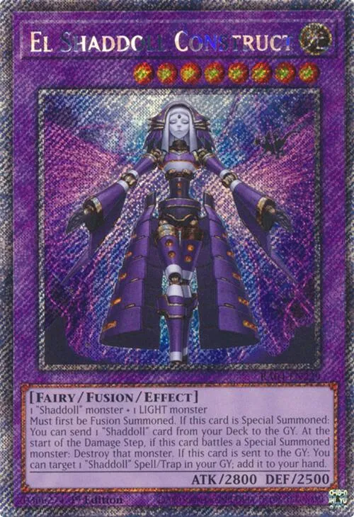 El Shaddoll Construct - Platinum Secret Rare