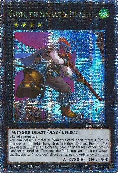 Castel, the Skyblaster Musketeer - Quarter Century Secret Rare