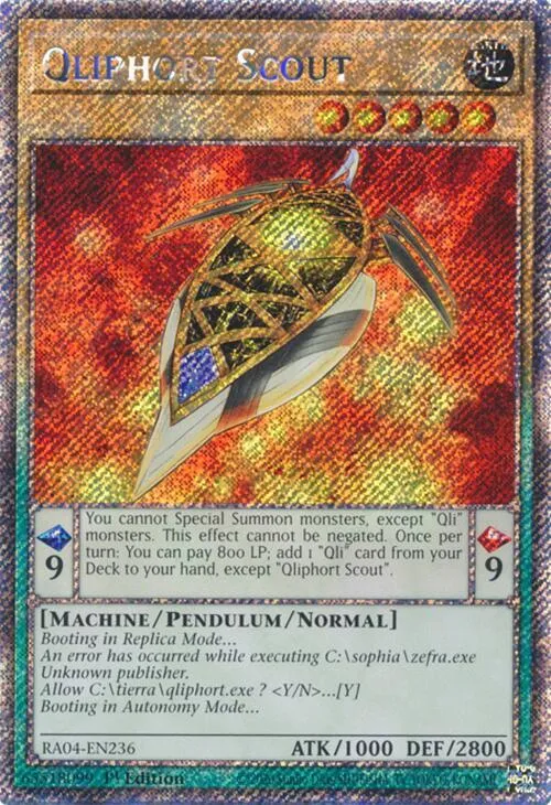 Qliphort Scout - Platinum Secret Rare