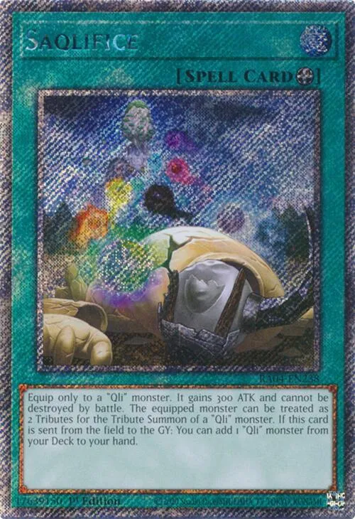 Saqlifice - Platinum Secret Rare