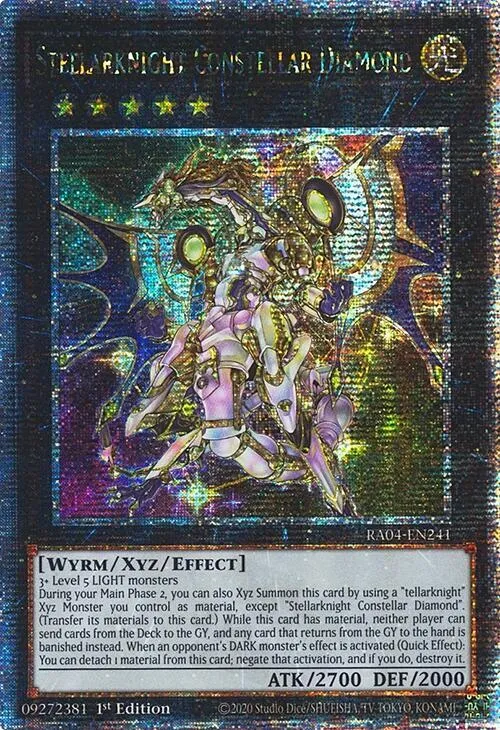 Stellarknight Constellar Diamond - Quarter Century Secret Rare