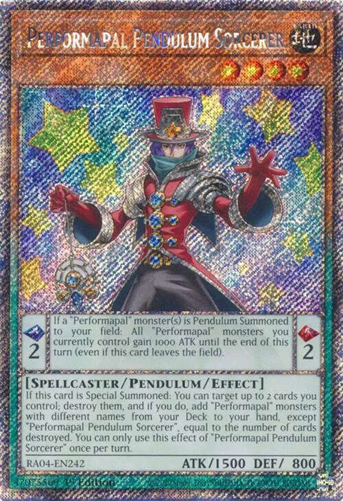 Performapal Pendulum Sorcerer - Platinum Secret Rare