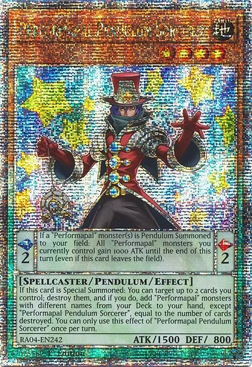 Performapal Pendulum Sorcerer - Quarter Century Secret Rare