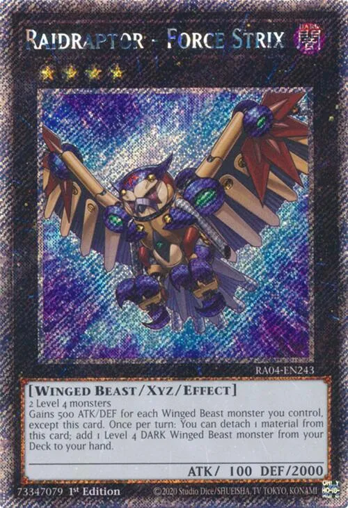 Raidraptor - Force Strix - Platinum Secret Rare