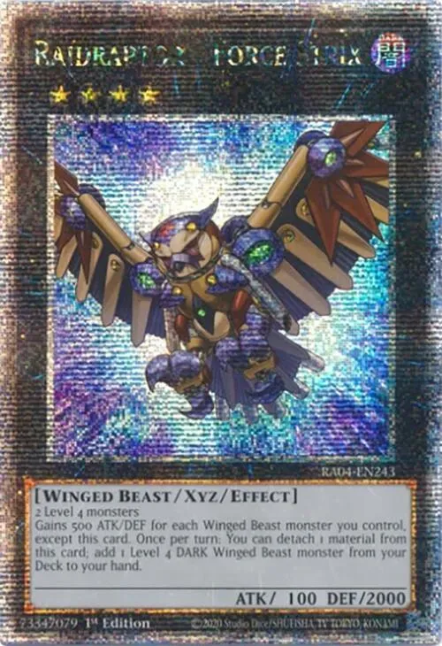 Raidraptor - Force Strix - Quarter Century Secret Rare