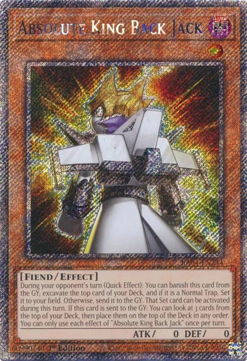 Absolute King Back Jack - Platinum Secret Rare